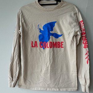 Unisex S La Colombe “Damn Good” Long Sleeve Shirt